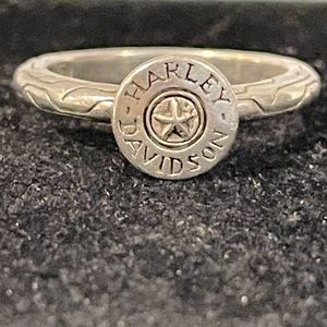 Sterling Silver Harley-Davidson Ring